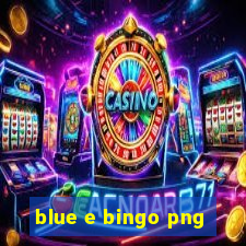 blue e bingo png